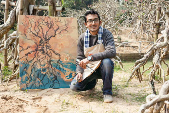 Графические работы бенгальского художника Соурава Чоудхури представят в Череповце